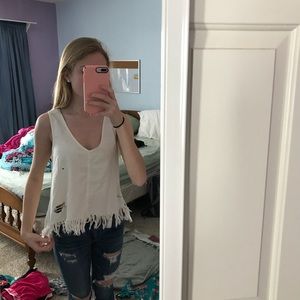 American eagle vneck tank